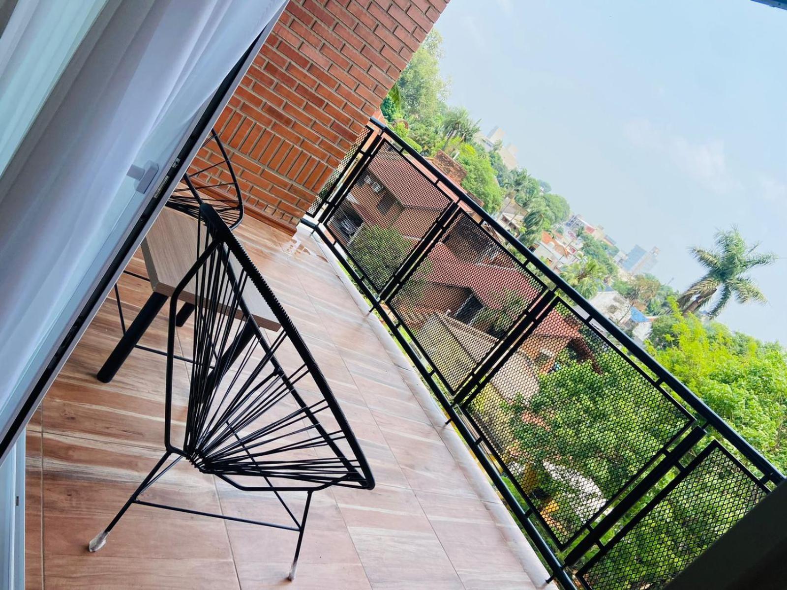 Apartamento Amplio Y Calido Con Parrilla En El Balcon Posadas Exterior foto